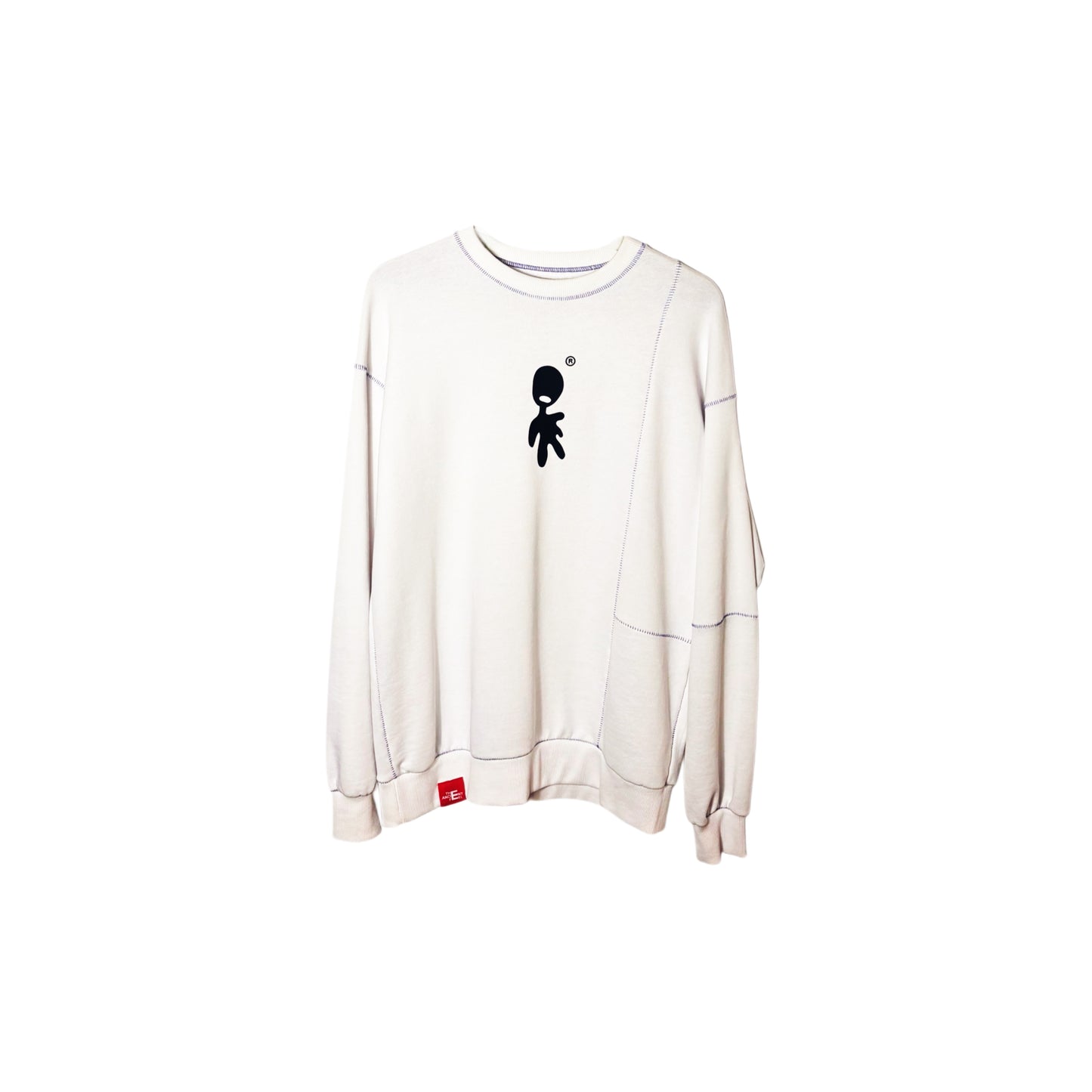 SWEATSHIRT STYLIZED THREAD