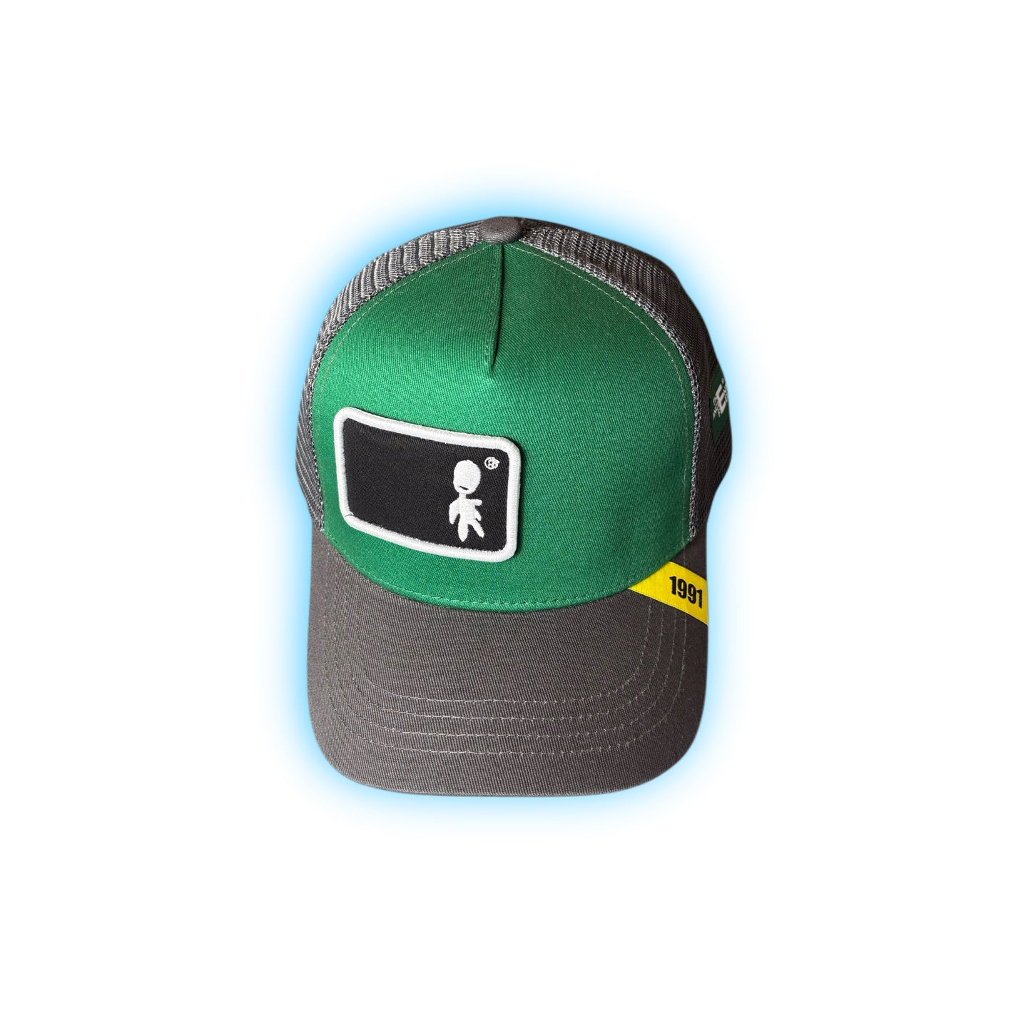 Grey Trucker  Cap