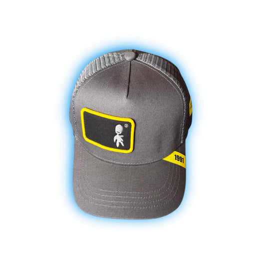 Grey Trucker  Cap
